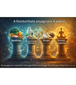 A fenntartható anyagcsere 4 pillére