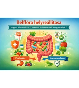 Bélflóra helyreállítása – hogyan állítsuk vissza az emésztés és immunrendszer egyensúlyát?