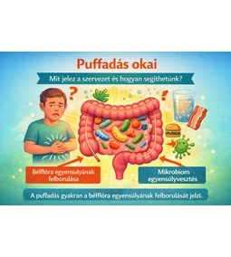 Puffadás okai – mit jelez a szervezet és hogyan segíthetünk természetesen?