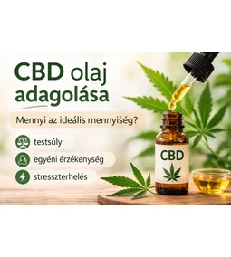 CBD olaj adagolása – mennyi az ideális mennyiség?