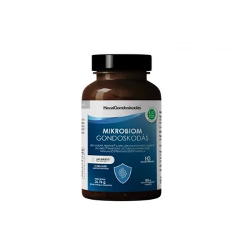 HG Mikrobiom étrend-kiegészítő – természetes összetevőket tartalmazó termék, termékfotó