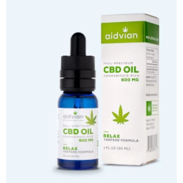 Aidvian Full Spectrum CBD Olaj Relax 600 mg 30 ml