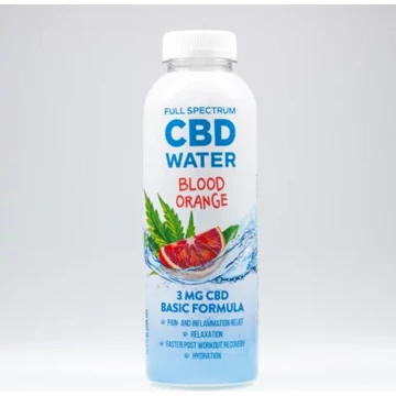 Aidvian CBD Sugar Free Water - BLOOD ORANGE 3 mg 500 ml