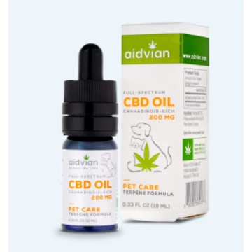 Aidvian Full Spectrum CBD Olaj Pet Care 200 mg 10 ml