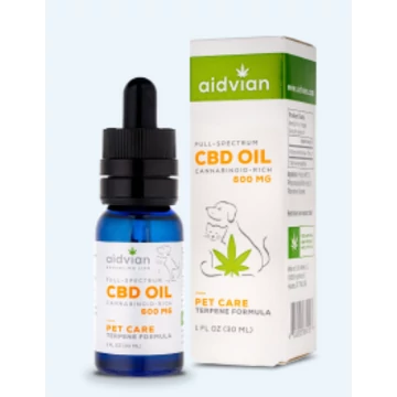 Aidvian Full Spectrum CBD Olaj Pet Care 600 mg 30 ml