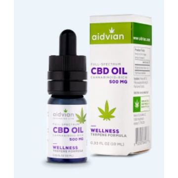 Aidvian Full Spectrum CBD Olaj Wellness 500 mg 10 ml