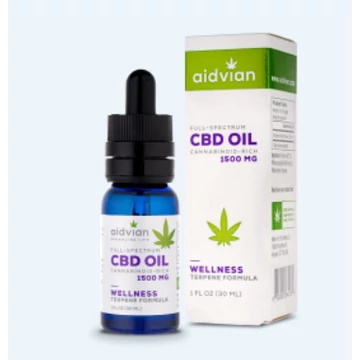 Aidvian Full Spectrum CBD Olaj Wellness 1500 mg 30 ml