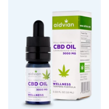 Aidvian Full Spectrum CBD Olaj Wellness 3000 mg 10 ml