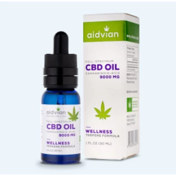 Aidvian Full Spectrum CBD Olaj Wellness 9000 mg 30 ml