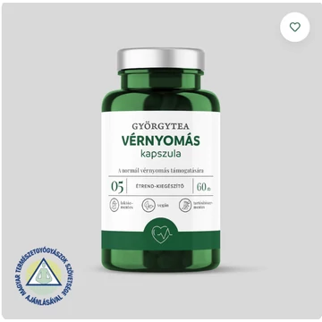 Vérnyomás kapszula
