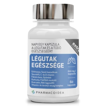 Pharmacoidea LÉGUTAK EGÉSZSÉGE kapszula extra D-vitaminnal