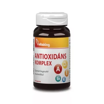 Antioxidáns komplex – A+D+E+K2+ szelén (30) - Vitaking