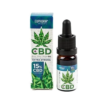 Euphoria CBD Olaj 15% 10ml 1500mg