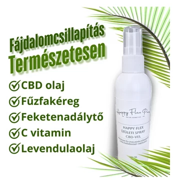 Happy Flex ízületi spary Cbd-vel 100 l