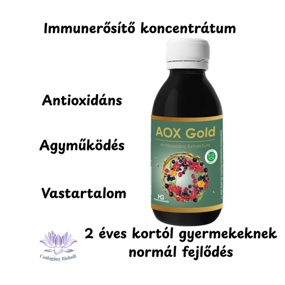 Aox Gold Antioxidáns koncentrátum 200 ml