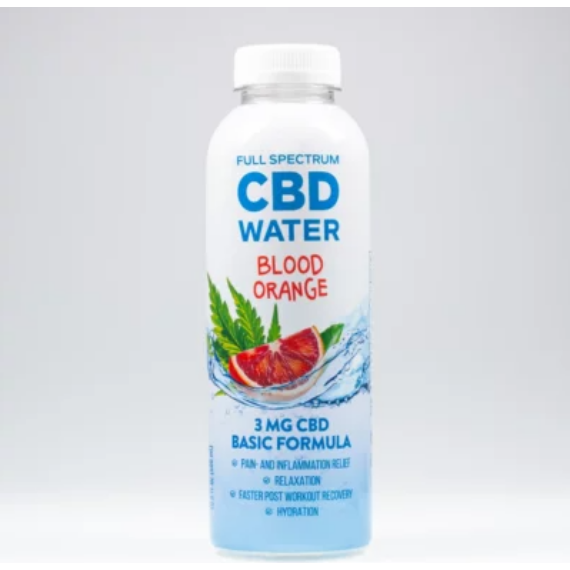 Aidvian CBD Sugar Free Water - BLOOD ORANGE 3 mg 500 ml