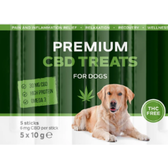 Aidvian Premium CBD Dog Treats 30 mg 50 g