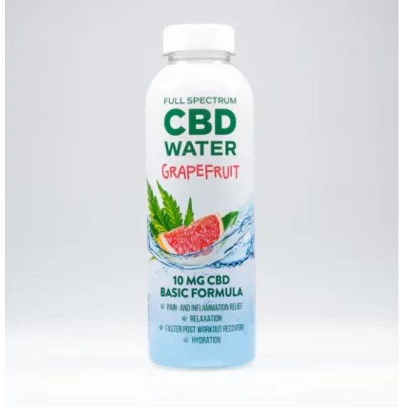 AIDVIAN CBD Sugar Free Water – GRAPEFRUIT 10 mg 500 mL 