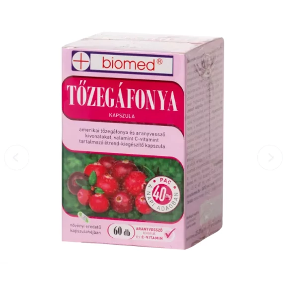 Biomed tőzegáfonya kapszula 60x