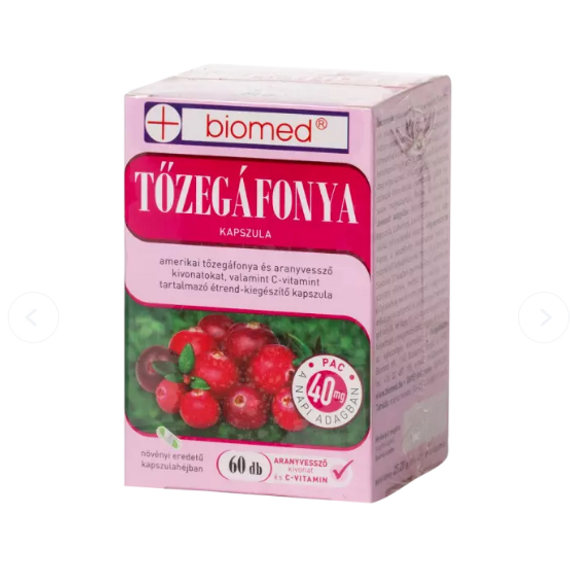 Biomed tőzegáfonya kapszula 60x