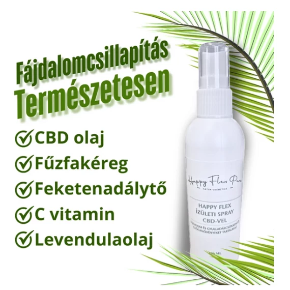 Happy Flex ízületi spary Cbd-vel 100 l