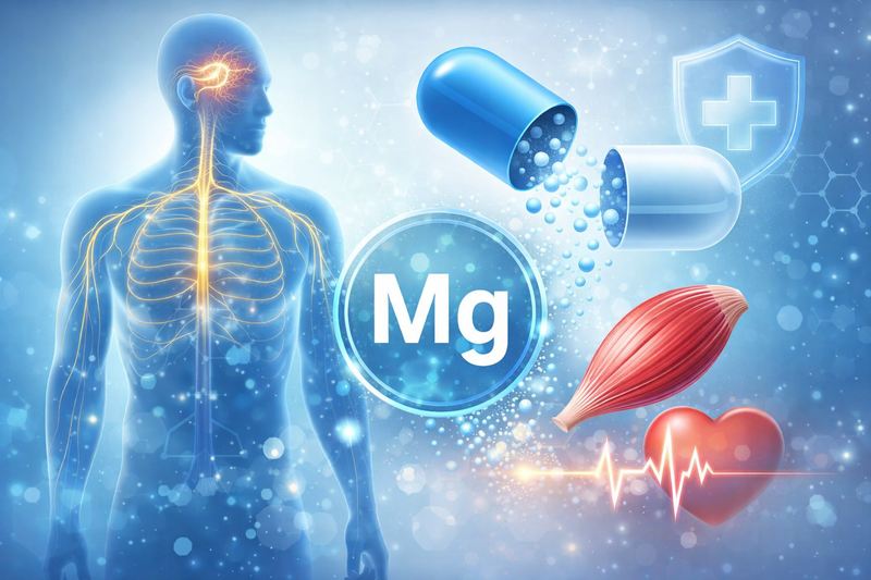 a magnezium szerepe az idegrendszer es az egeszsegmegorzes egyensulyaban illusztracio